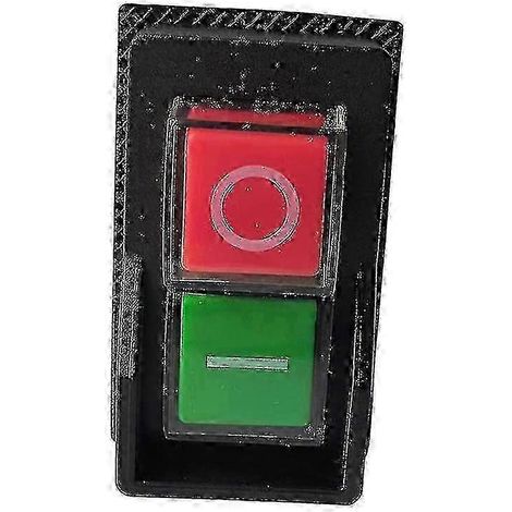 Interrupteurs électromagnétiques à bouton-poussoir 5 broches 220 V KJD17, idéaux pour les outils de jardin. (1/4)