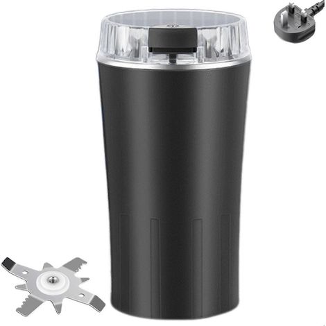 Petit moulin à café électrique pour la cuisine domestique, appareil de cuisine rapide et simple à utiliser avec un seul bouton (1/5)