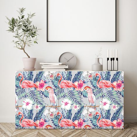 Sticker meuble tropical emerea 60 x 90 cm (1/5)