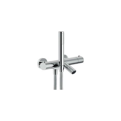 Termostatico esterno con set doccia per vasca. Nobili serie VELIS VE125010/2CR Cromato - Ottone