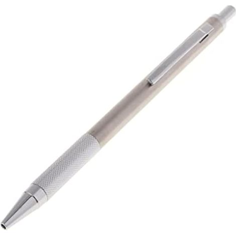 Pointe à Tracer Rétractable En Carbure de Tungstène avec Clip pour, argent, 15cm (1/5)
