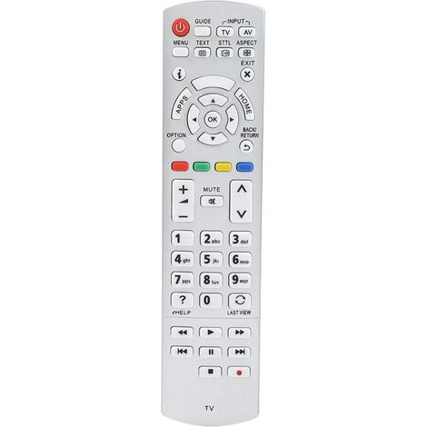 TV-Fernbedienung, ideal für Senioren, batteriebetrieben, Zubehör für Hostels (1/5)
