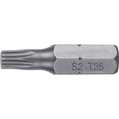 Puntas Torx T25 para destornillador - 25 mm - 5 puntas