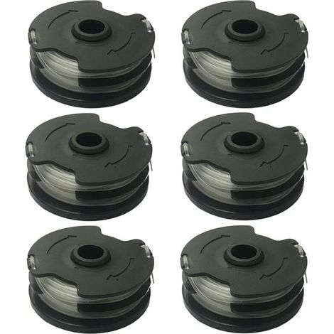 Bobine de fil pour Parkside PRTA 20-Li A1 / B2 / C3 Bobines de Fil de Rechange pour débroussailleuse sans fil LIDL Parkside PRTA 20-Li A1 / B2 / C3. PRT 300 A1. PRT 550 A1 / A3 (6pcs) (1/5)