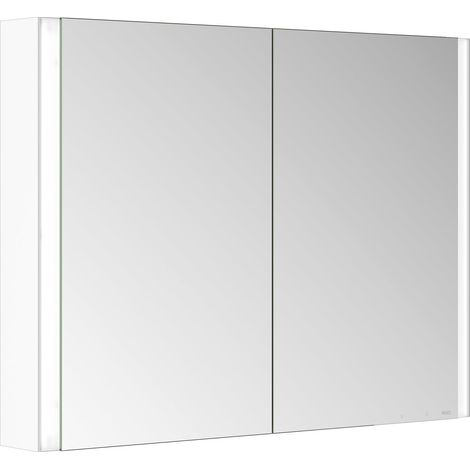 KEUCO SOMARIS Armoire de toilette murale 2 portes, avec miroir (1/5)