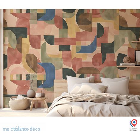 Papier peint : Motif cubisme 2 - Intissé - 300 cm - 280 cm (1/5)