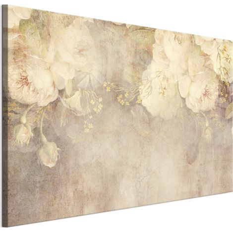 Cuadro sobre lienzo italiano de 60 x 40 cm - estilo rústico - flores Cuadro sobre lienzo italiano de 120 x 80 cm - estilo rústico - flores (1/5)