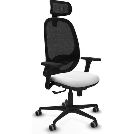 Chaise de bureau piqueras y crespo Cilanco noir filet ajustable (1/2)
