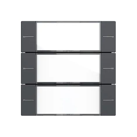 Gira Set bilancieri 3f BSF sens. a sfior.4.55 Chiaro/Antracite [577328], 5773 28