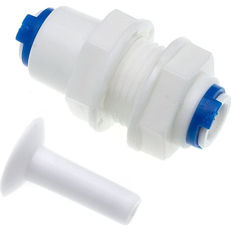 Connettore Manicotto Passante Fast 1/4” F – Fast 1/4” F Diametro vite 16,5mm STI
