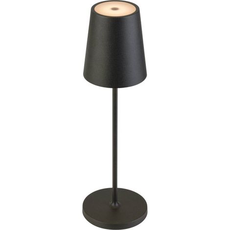 Lampe à poser VINOLINA TWO sans fil IP65 2200/2700/3000 K TOUCH noir - SLV - 1007693 (1/5)