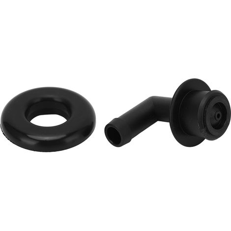 Soupape PCV 47057 CCV Coude de ventilation du carter avec œillets et couvercle de remplacement pour Jeep Wrangler 1994‑2006 (1/5)