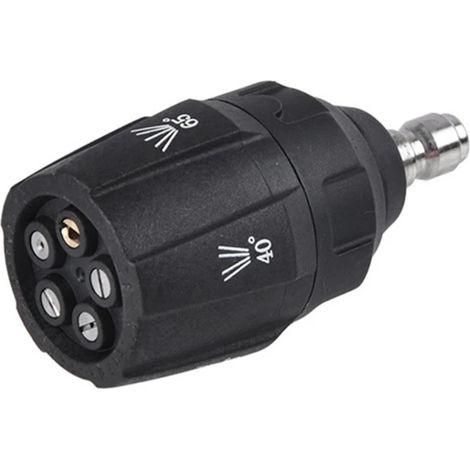Buse de nettoyage haute pression 5-en-1, 0 15 25 40 65, raccord mâle G1/4 (1/5)