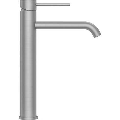 BALNEO Robinet Mitigeur de Lavabo haut argent brossé Acier inoxydable  Mitigeur monocommande pour lavabo CASCADE (1/5)