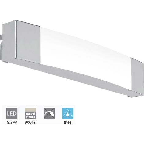 Applique Salle De Bain Siderno 35 cm - Argent (1/5)