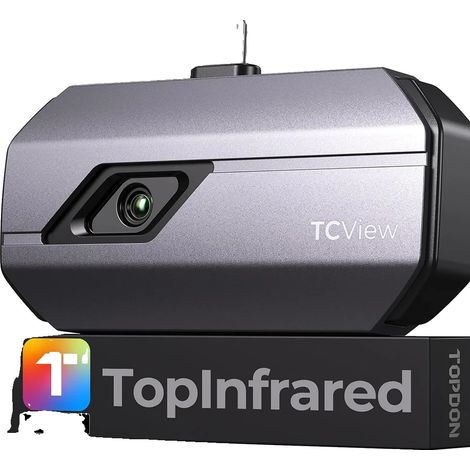 Caméra Thermique, Imagerie Haute Résolution, Large Plage de Température, TC002 Pour IOS (1/2)