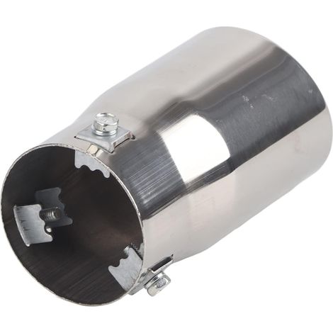 D'Échappement Silencieux Tuyau D'échappement Universel pour voiture, 30-51 mm, acier inoxydable(Biseau) (1/5)