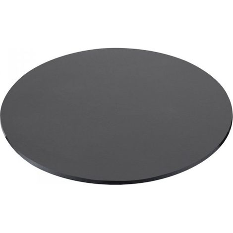 Piano tavolo rotondo truciolare antracite satinato 90x90x3.8H