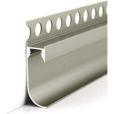 Profilé Aluminium Gris 2m pour Ruban LED - SILAMP