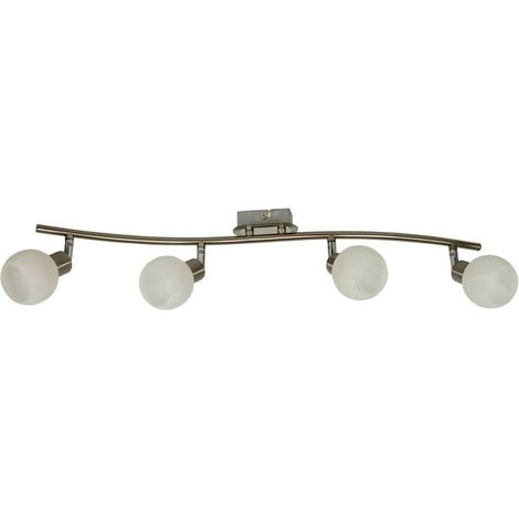 Candellux Alabaster plafoniera 4xG9 cromo vetro 78 cm (1/2)