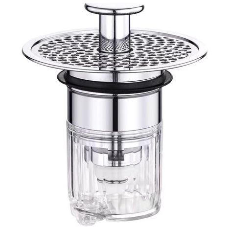 QORVA-Bonde de Lavabo, Bouchon Lavabo Salle de Bain 32-42mm, Universel Pop-Up Bouchon de Lavabo Bouchon Evier Cuisine Salle de Bain, Bonde Lavabo avec Filtre Anti-Clogging et Anti-Odeur (1/5)