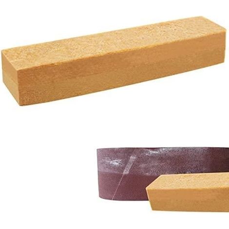 Grand bloc de nettoyage pour bande abrasive 220 x 40 x 40 mm - Stylo de nettoyage pour disques abrasifs (1/4)