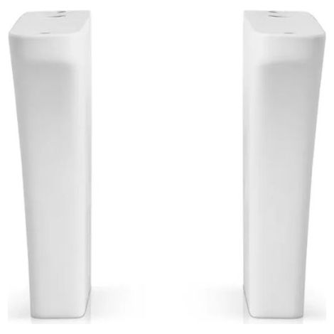 Coppia piedini per lavatoio in ceramica modello murmes CERAMICA DOLOMITE