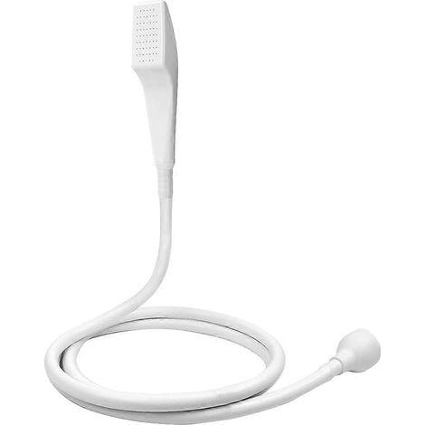 Douchette de 1,5 mètre pour mitigeur en plastique, douchette universelle pour lavabo et WC - Flexible de douche adaptable au robinet - Douchette pour salon de coiffure à domicile - Spécialement conçue (1/5)