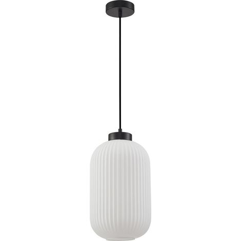 Suspension Lindo 1 E27 noire Italux PND-52636-1-BK (1/4)