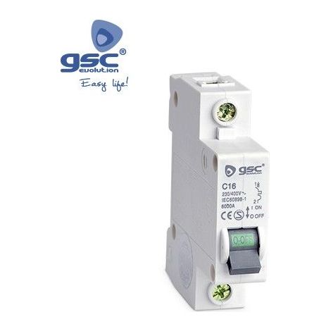 Disjoncteur magnétique 1P 32A GSC 000403678