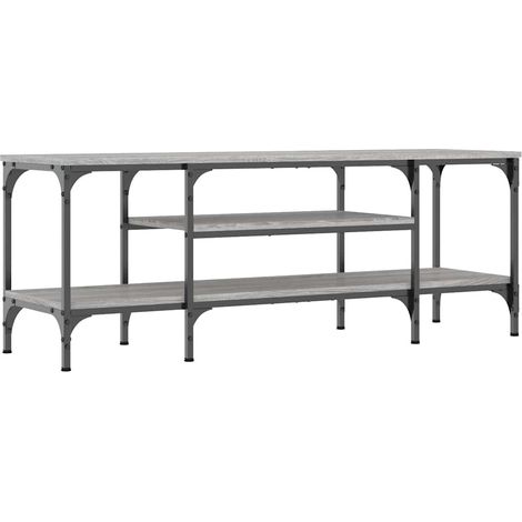 Maison Exclusive - TV-Schrank Grau Sonoma 121x35x45 cm Holzwerkst (1/5)
