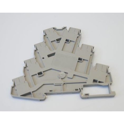Bloc moteur, quatre étages, connectique Push-in, sections 0,14 mm² - 4 mm², largeur