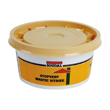 Mastic à base de lin - 500 g - Mastic vitrier - Soudal
