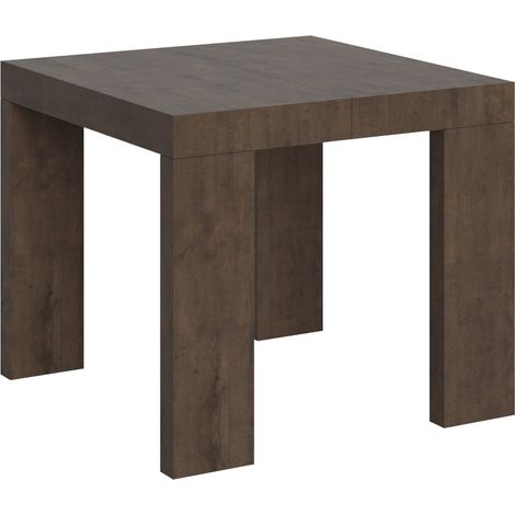 Tavolo Allungabile 90-246x90x77 cm Roxell Noce (1/4)