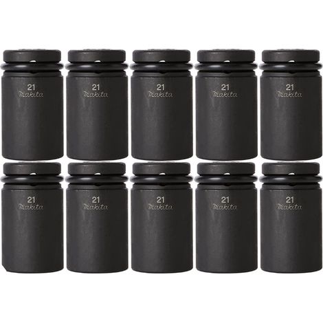 10 x Makita 134833-2 1/2"" 21mm Scaffolders Impact Socket 52mm Long Retaining Pin (1/3)