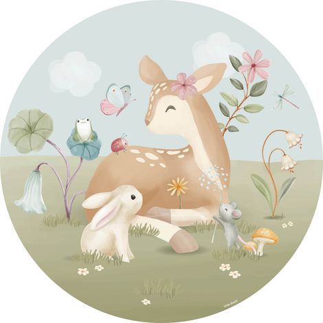 Little Dutch Wandsticker XL Fairy Garden (100x100cm)