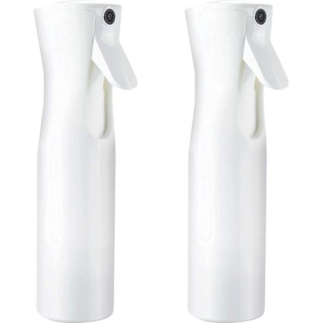 Nachfüllbare Gesichtssprayflasche. Leere Wassernebel-Sprühflasche, wiederbefüllbar zur Haarreinigung und für Haarstylingprodukte, Falcon Plant (300 ml (2 Stück)).