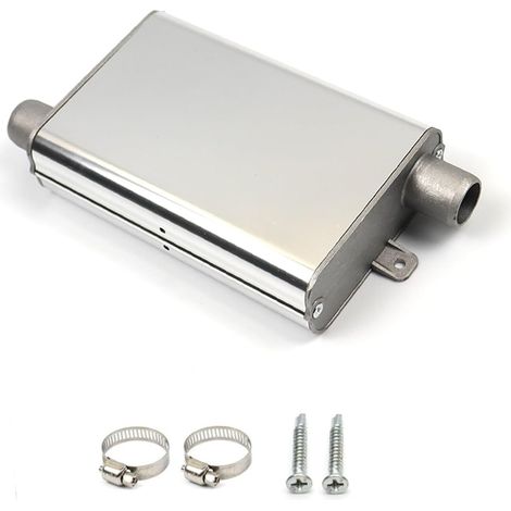 Silencieux d'Échappement 24mm en Alliage d'Aluminium - Pour Chauffage Diesel