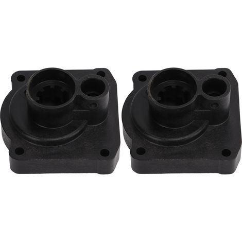 Lot de 2 boîtiers de pompe à eau hors-bord, installation facile, légers, portables, antirouille, pour bateau de 15 chevaux (1/5)