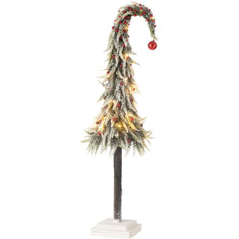 Sapin de Noël Déco à LED "Phil" 100cm Vert (1/5)