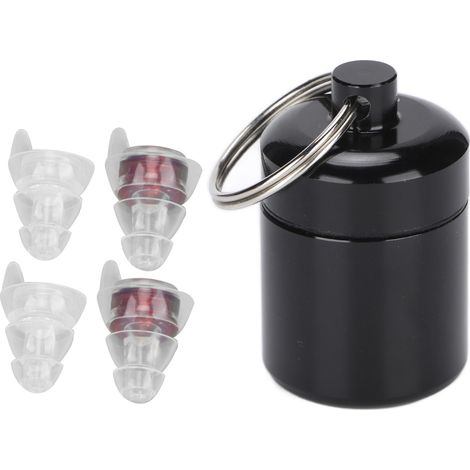 Bouchons d'oreilles anti-bruit, souples, réutilisables, protection auditive pour concerts, sports nautiques (1/5)