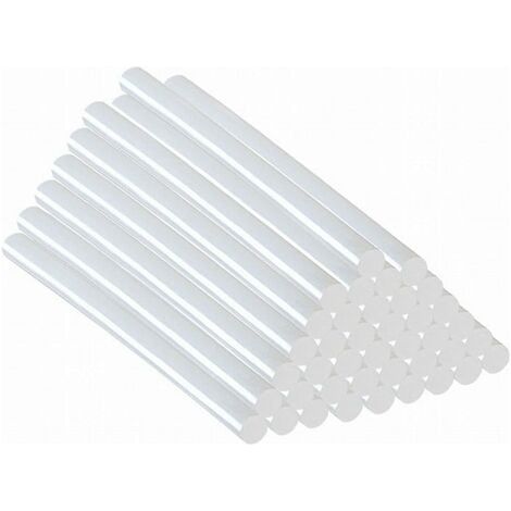 Lot de 40 bâtons de colle chaude pour pistolet électrique - Bâtonnets de colle chaude Ø 11mm universels - Sticks de colle pour travaux & loisirs créatifs (1/4)