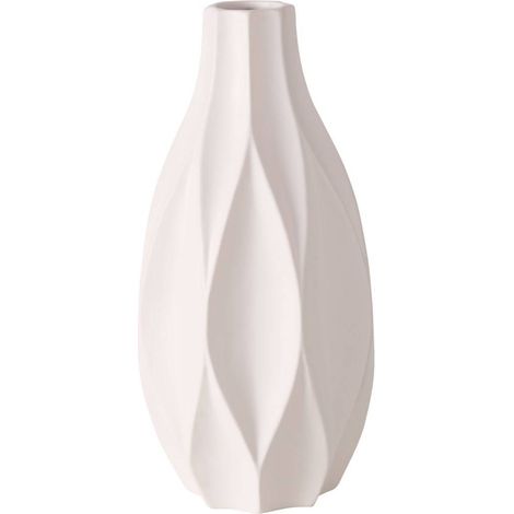 Boltze Elegante Vase Weiß aus Keramik 30 cm (1/5)