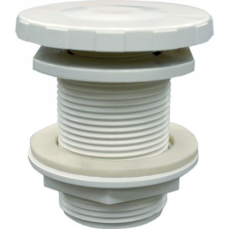 Astralpool – Prise d'air réglable 1" diamètre 32mm – Optimise le débit d'air – Compatible systèmes de balnéothérapie – Installation facile