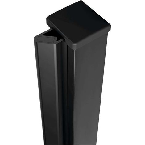 Polysan Zoom - Profilo a parete, nero opaco ZL4989B (1/2)