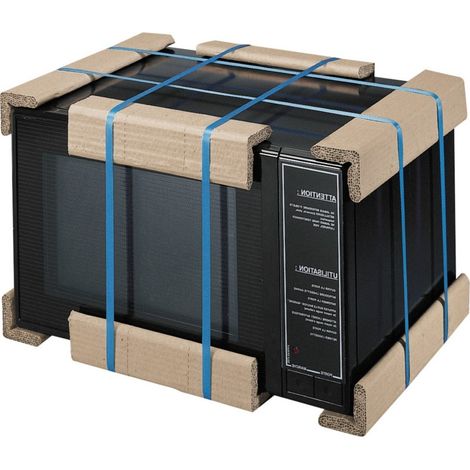 Cornière carton longueur 1200mm - dimension ailes 80-80 - COLIS 50 CORNIERES (1/5)