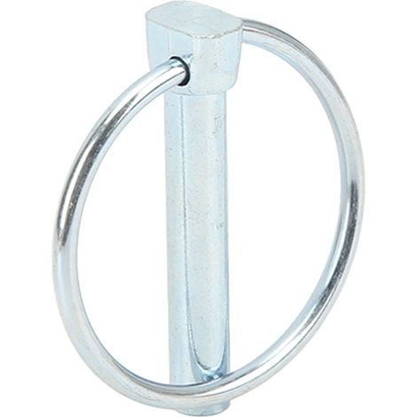10 Ringbolzen aus Kohlenstoffstahl, 6x45mm Ringsicherungsclips für Fahrrad, LKW, Anhänger, Boot, Traktor (1/5)