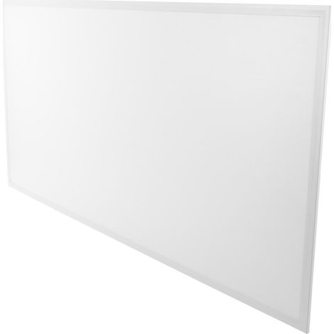 Greenice – Panneau LED 100W 10000Lm 4000ºK 120x60cm HOPBD60120LIW – Faible éblouissement pour bureaux – Aluminium blanc – Durée de vie 40 000H