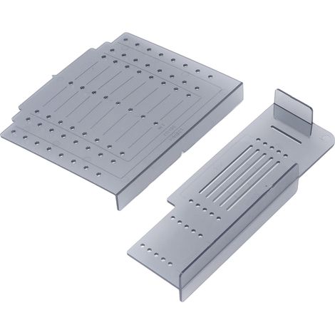 Gabarit de perçage pour poignées de tiroirs et portes, modèle de montage précis pour la décoration intérieure. (1/5)