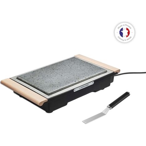 Pierre de cuisson électrique 1100W – Dimensions 52 x 29 x 10.5 cm – Pour cuisson optimale – 249005 – Lagrange (1/10)